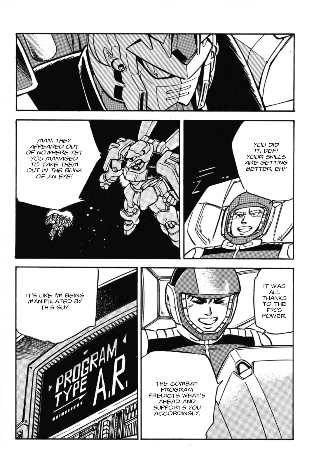 Mobile Suit Gundam F90 - Vol.1 Chapter 3: Optional Armor