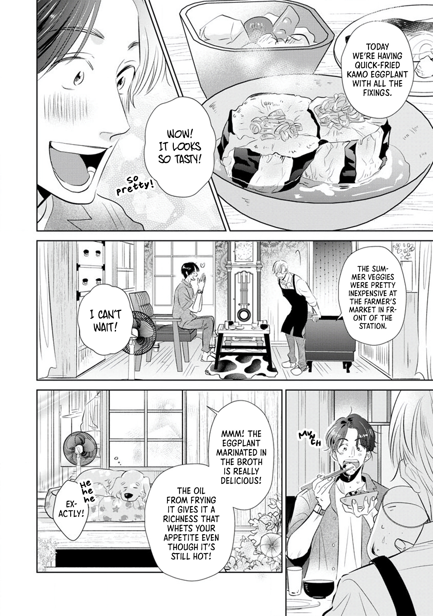 Mitsuya Sensei No Keikakuteki Na Edzuke - Vol.2 Chapter 12: Quick-Fried Kamo Eggplant