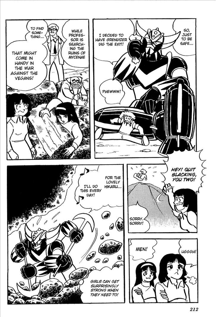 Ufo Robo Grendizer (Outa Gosaku) - Vol.1 Chapter 5 : The Mysterious Mycenaean Underground Empire