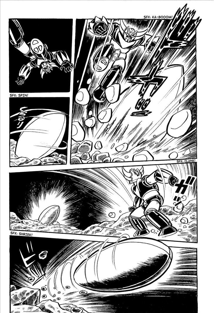 Ufo Robo Grendizer (Outa Gosaku) - Vol.1 Chapter 5 : The Mysterious Mycenaean Underground Empire