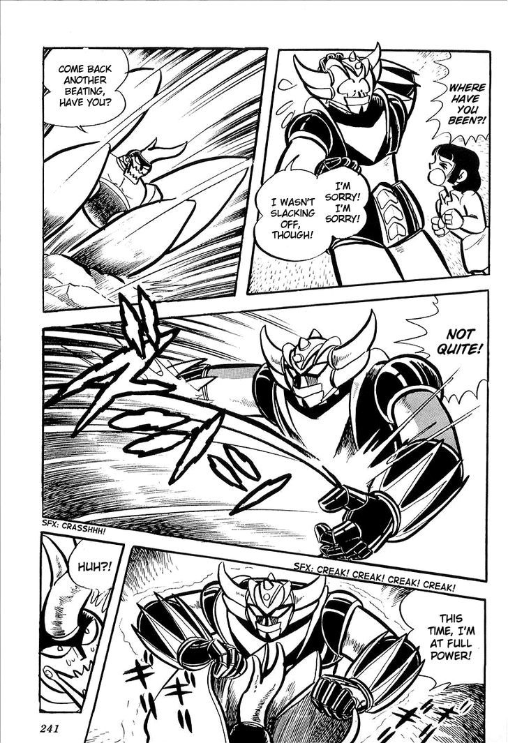 Ufo Robo Grendizer (Outa Gosaku) - Vol.1 Chapter 5 : The Mysterious Mycenaean Underground Empire