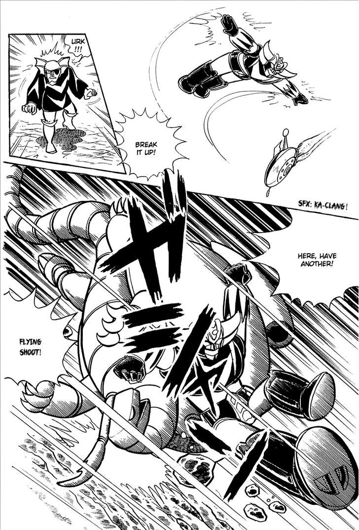 Ufo Robo Grendizer (Outa Gosaku) - Vol.2 Chapter 7 : Vega's Invasion Of Earth