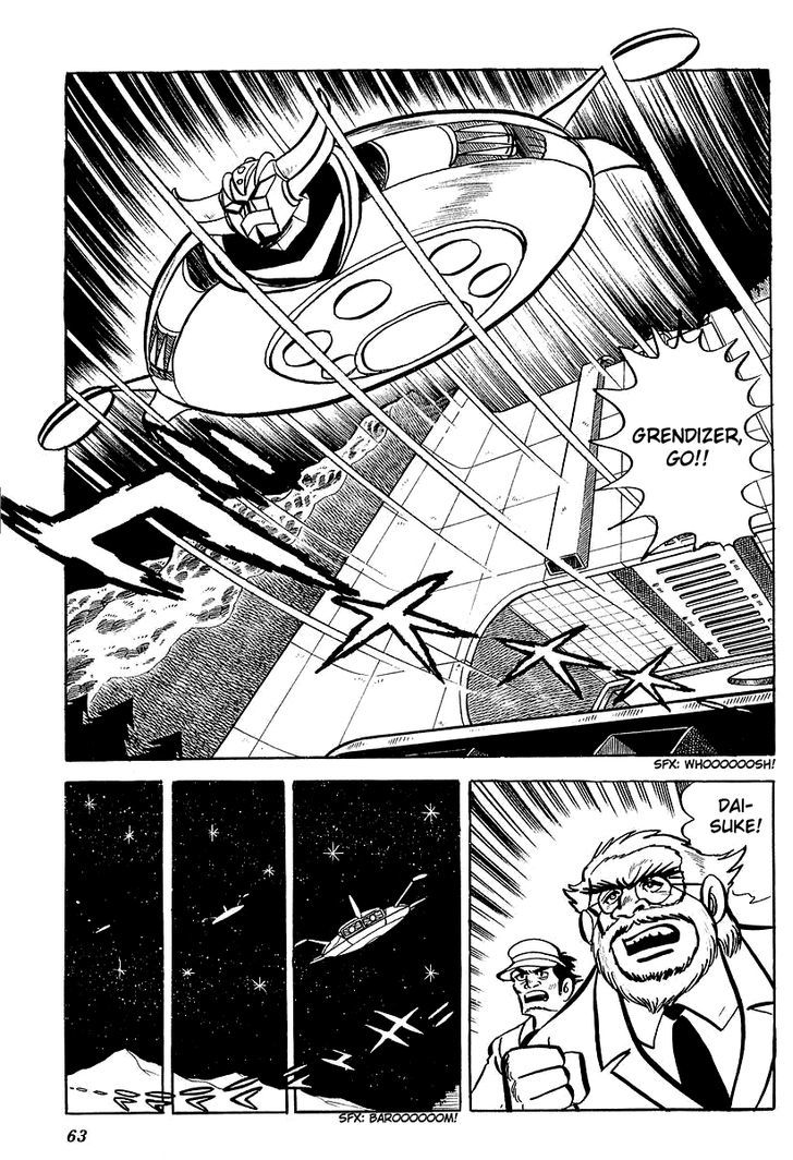 Ufo Robo Grendizer (Outa Gosaku) - Vol.1 Chapter 2 : Defeat The Vegans!