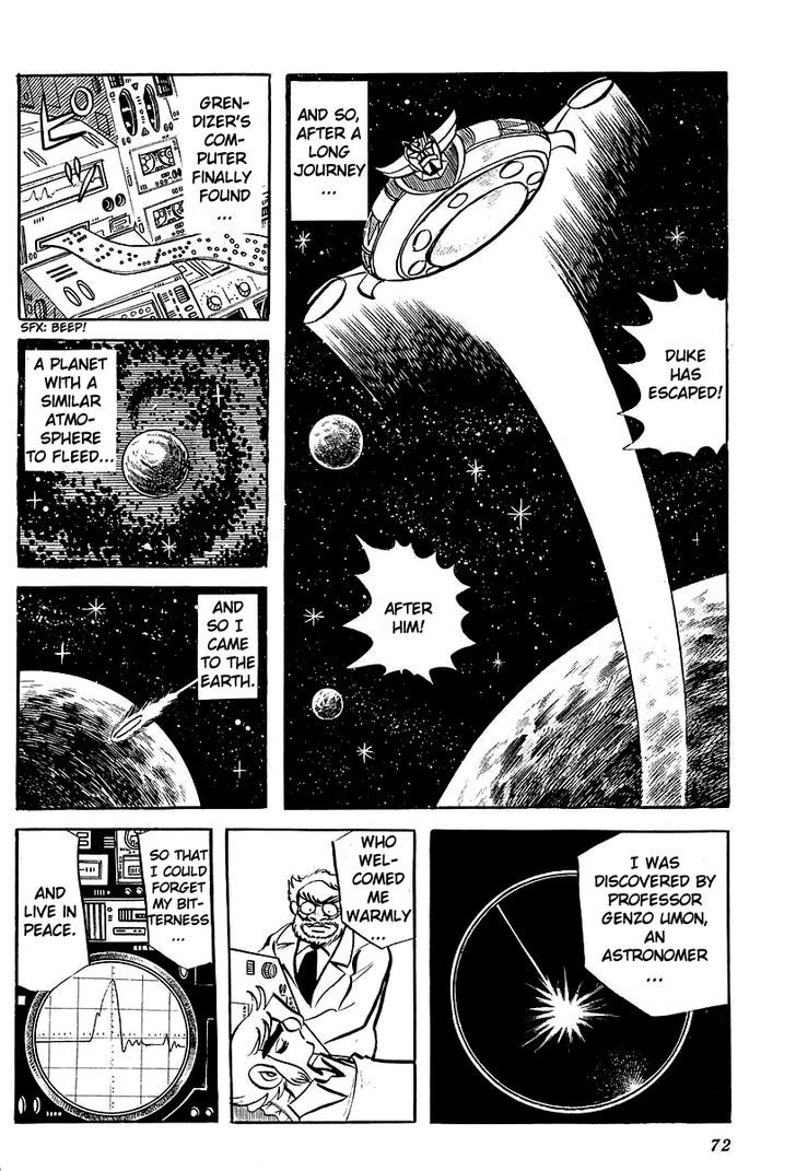 Ufo Robo Grendizer (Outa Gosaku) - Vol.1 Chapter 2 : Defeat The Vegans!