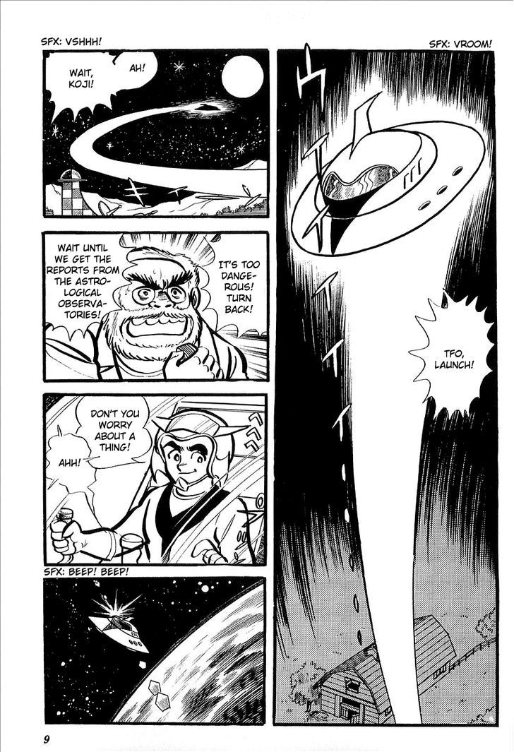 Ufo Robo Grendizer (Outa Gosaku) - Vol.2 Chapter 6 : The Black Zone Plan