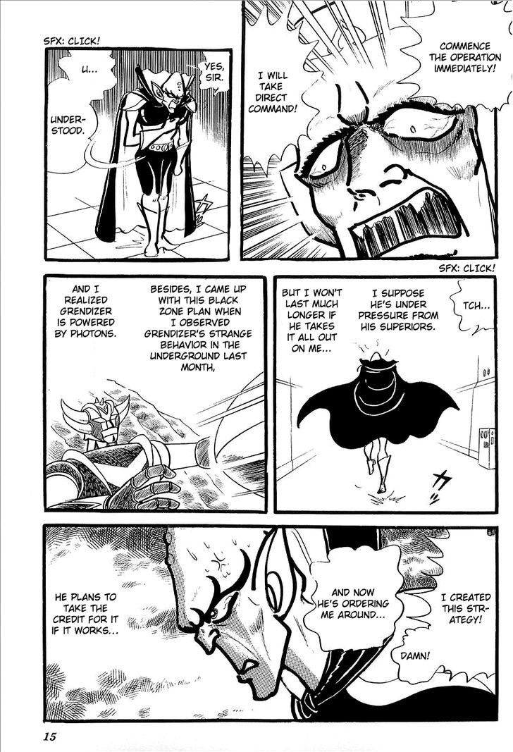 Ufo Robo Grendizer (Outa Gosaku) - Vol.2 Chapter 6 : The Black Zone Plan