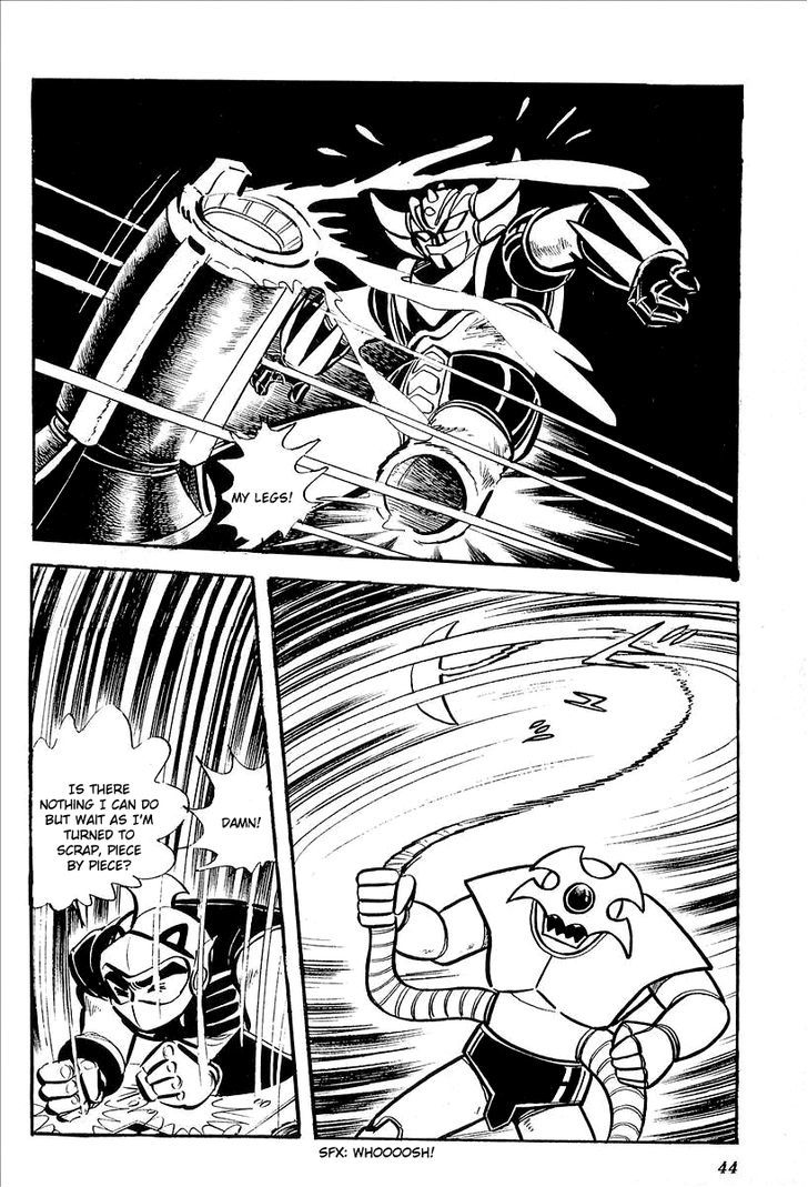 Ufo Robo Grendizer (Outa Gosaku) - Vol.2 Chapter 6 : The Black Zone Plan