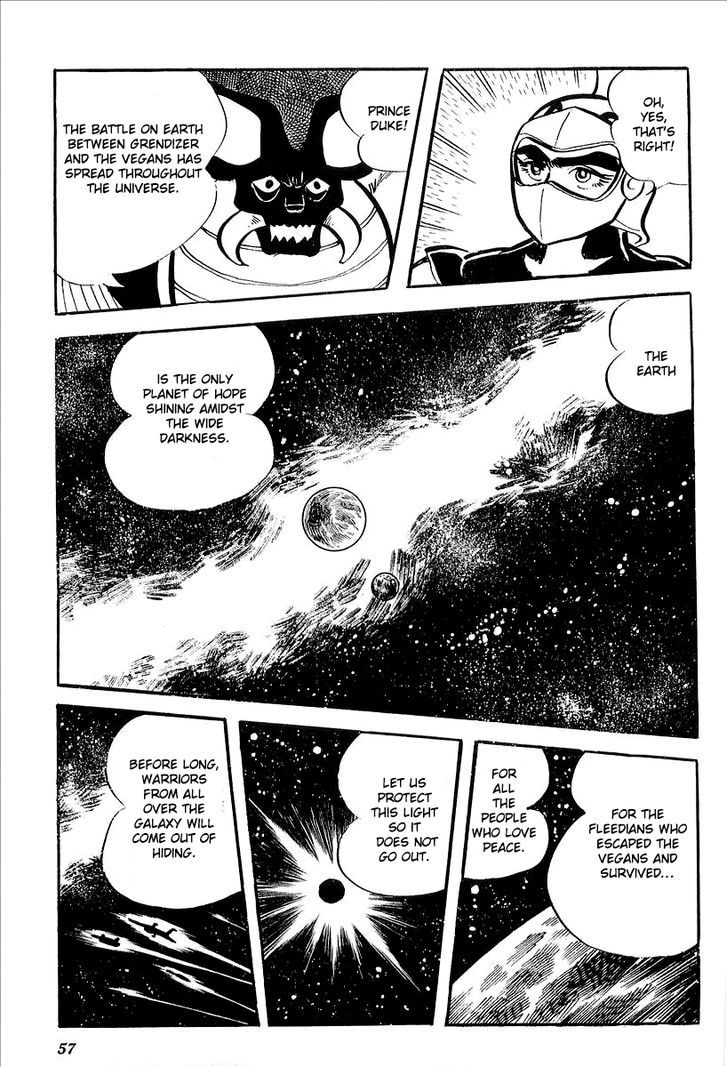 Ufo Robo Grendizer (Outa Gosaku) - Vol.2 Chapter 6 : The Black Zone Plan