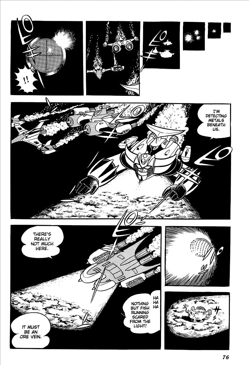 Ufo Robo Grendizer (Outa Gosaku) - Chapter 11 : The Mysterious Stone Statue Under The Sea