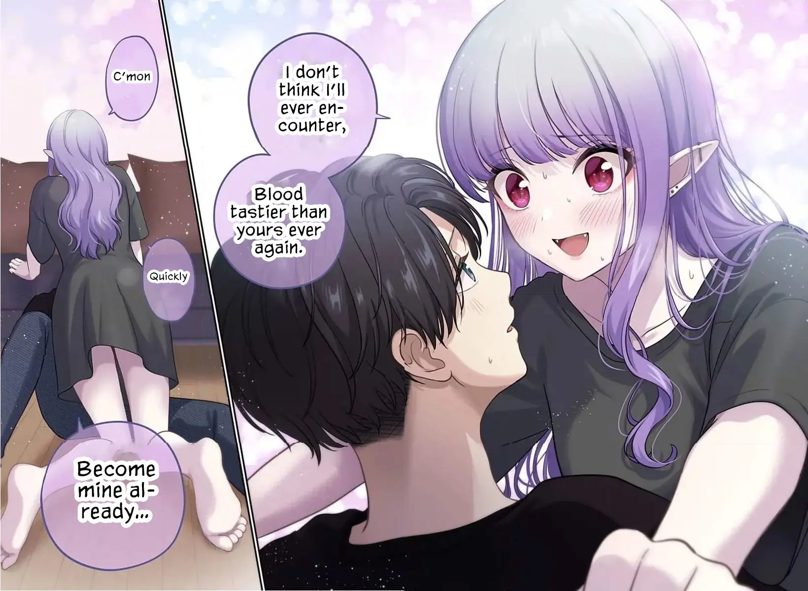 Ai Ga Omoi Jirai-Kei Vampire - Chapter 3: Pleasant Feeling