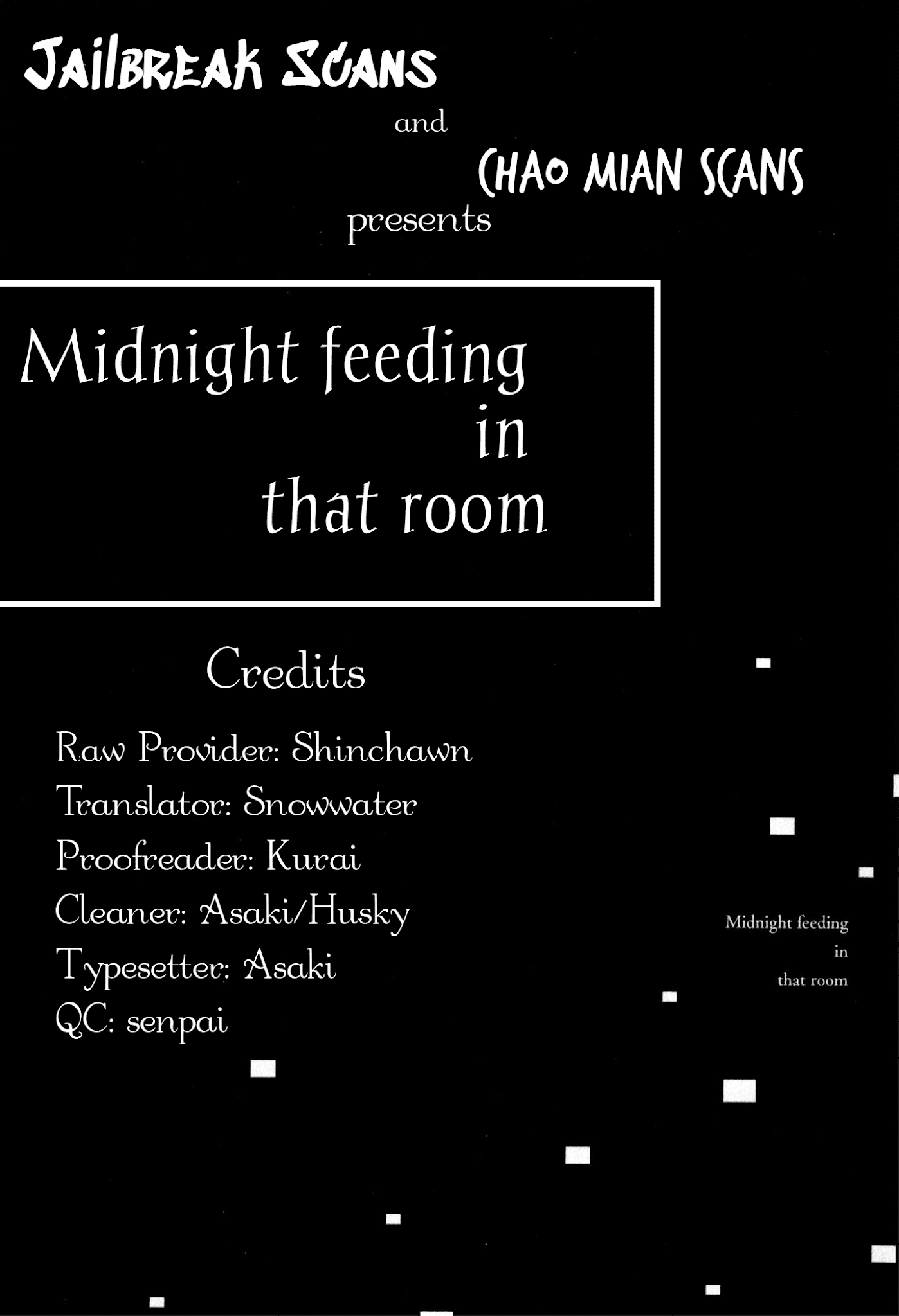 Midnight Feeding In That Room - Chapter 5.5: Daybreak