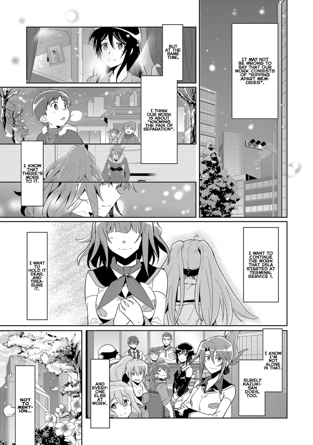 Plastic Memories - Say To Good-Bye - Vol.3 Chapter 20: Memories: 20