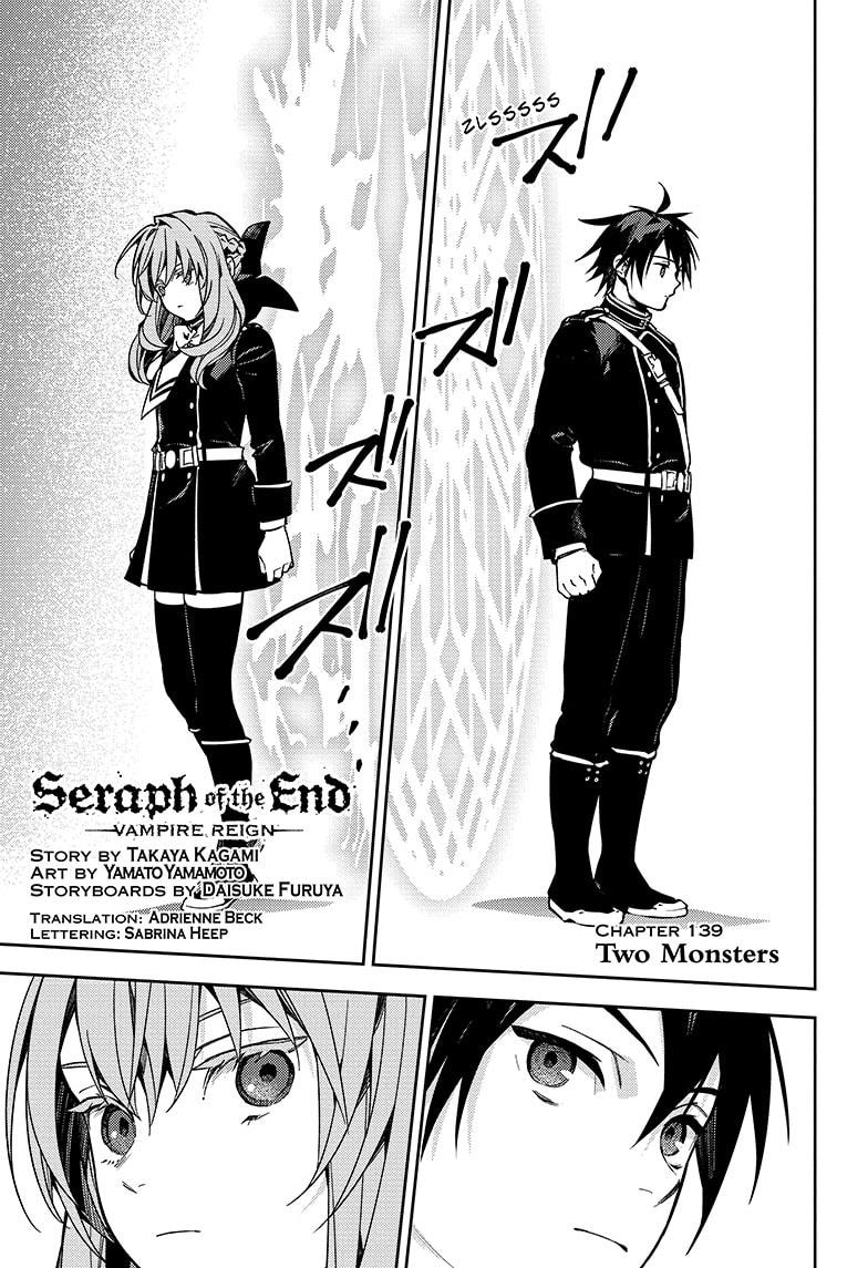 Seraph Of The End - Chapter 139