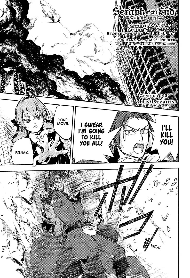 Seraph Of The End - Chapter 143