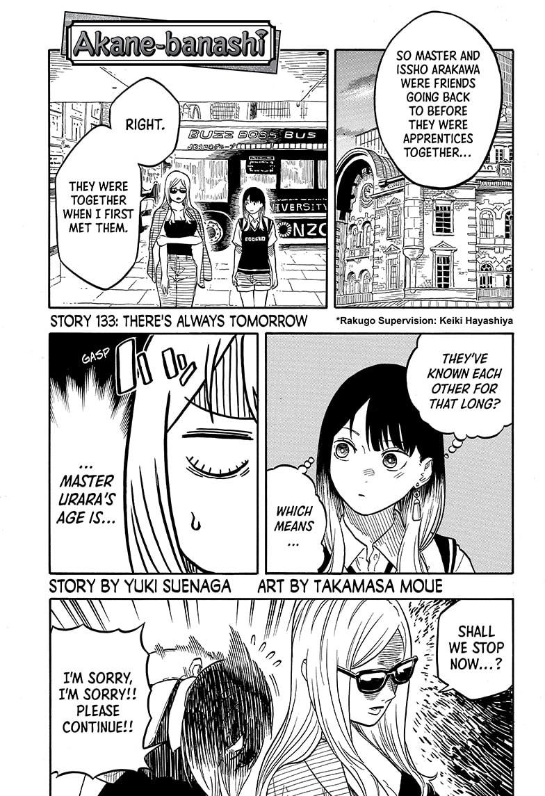 Akane Banashi - Chapter 133