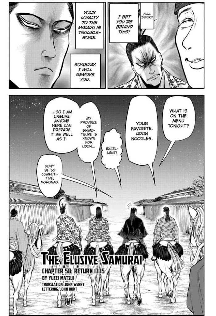 The Elusive Samurai - Chapter 58