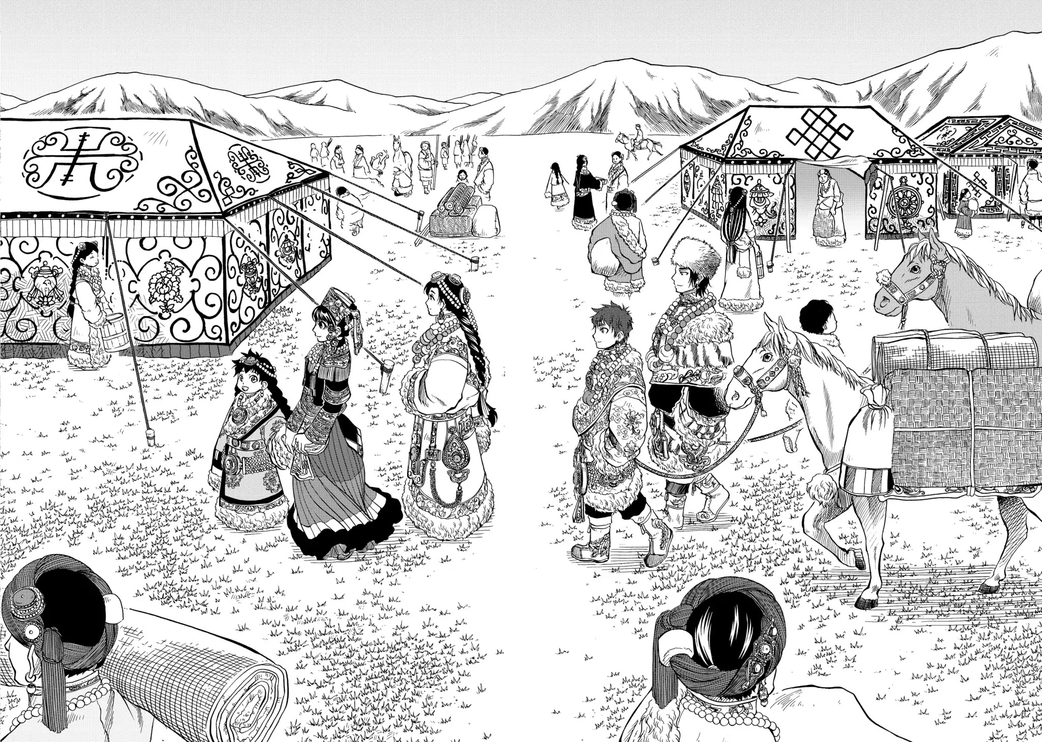 Blissful Land - Chapter 14: Horse Racing Festival 1