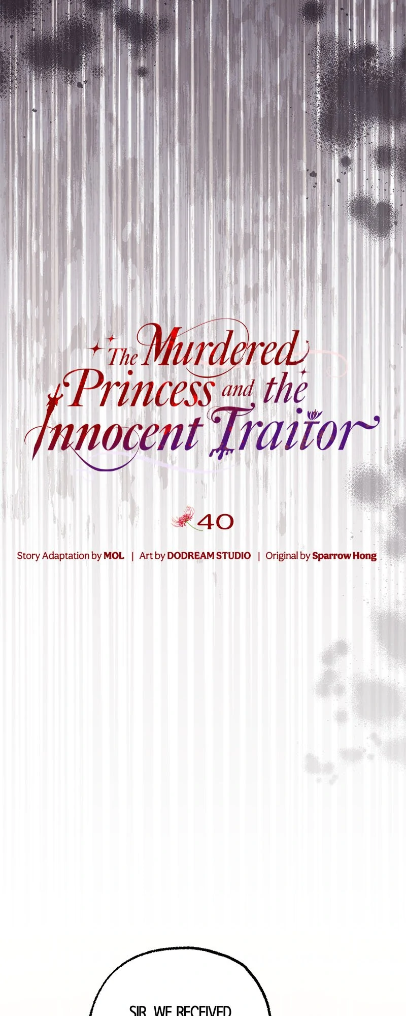 The Murdered Princess And The Innocent Traitor - Chapter 40