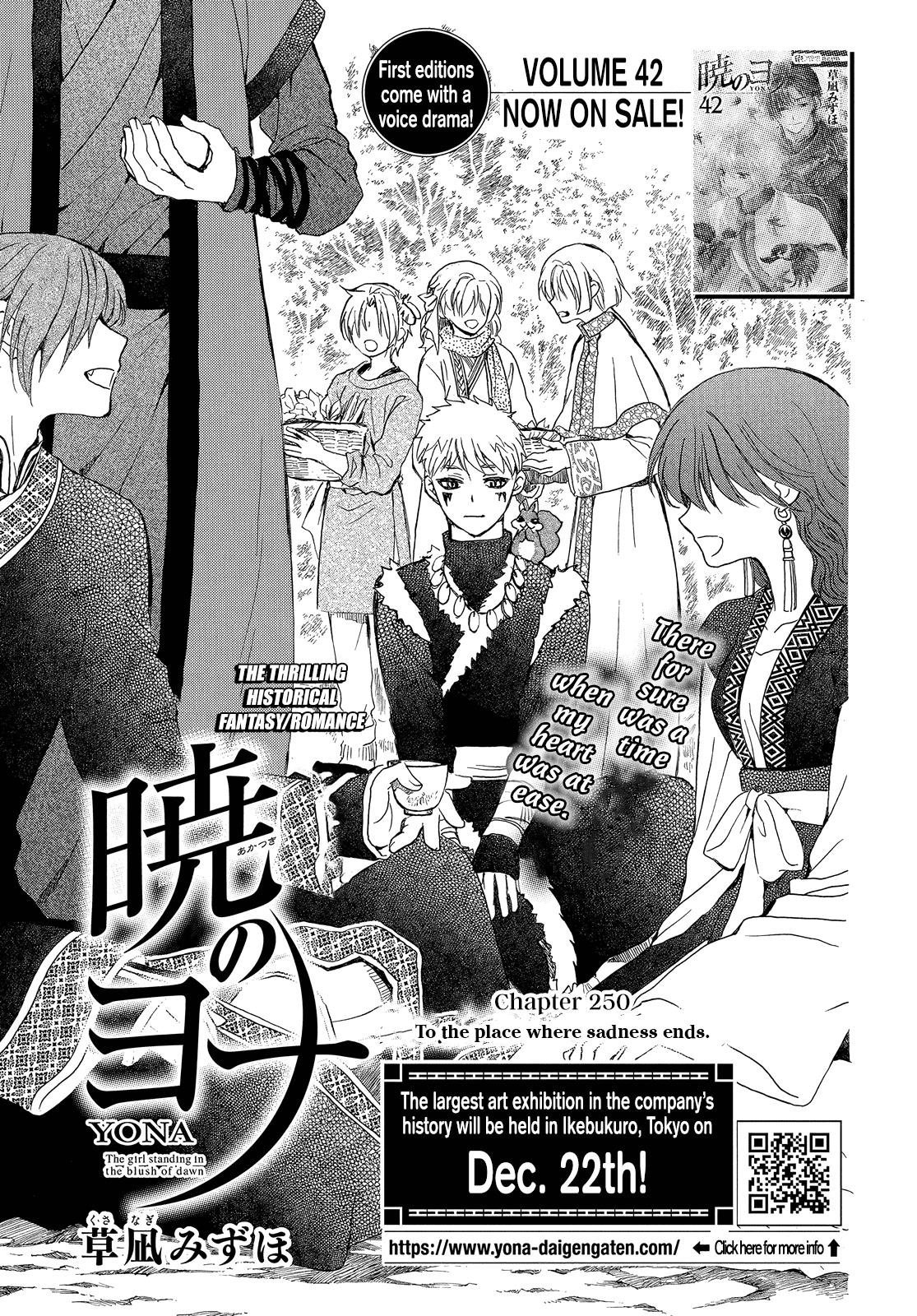 Akatsuki No Yona - Chapter 250: To The Place Where Sadness Ends