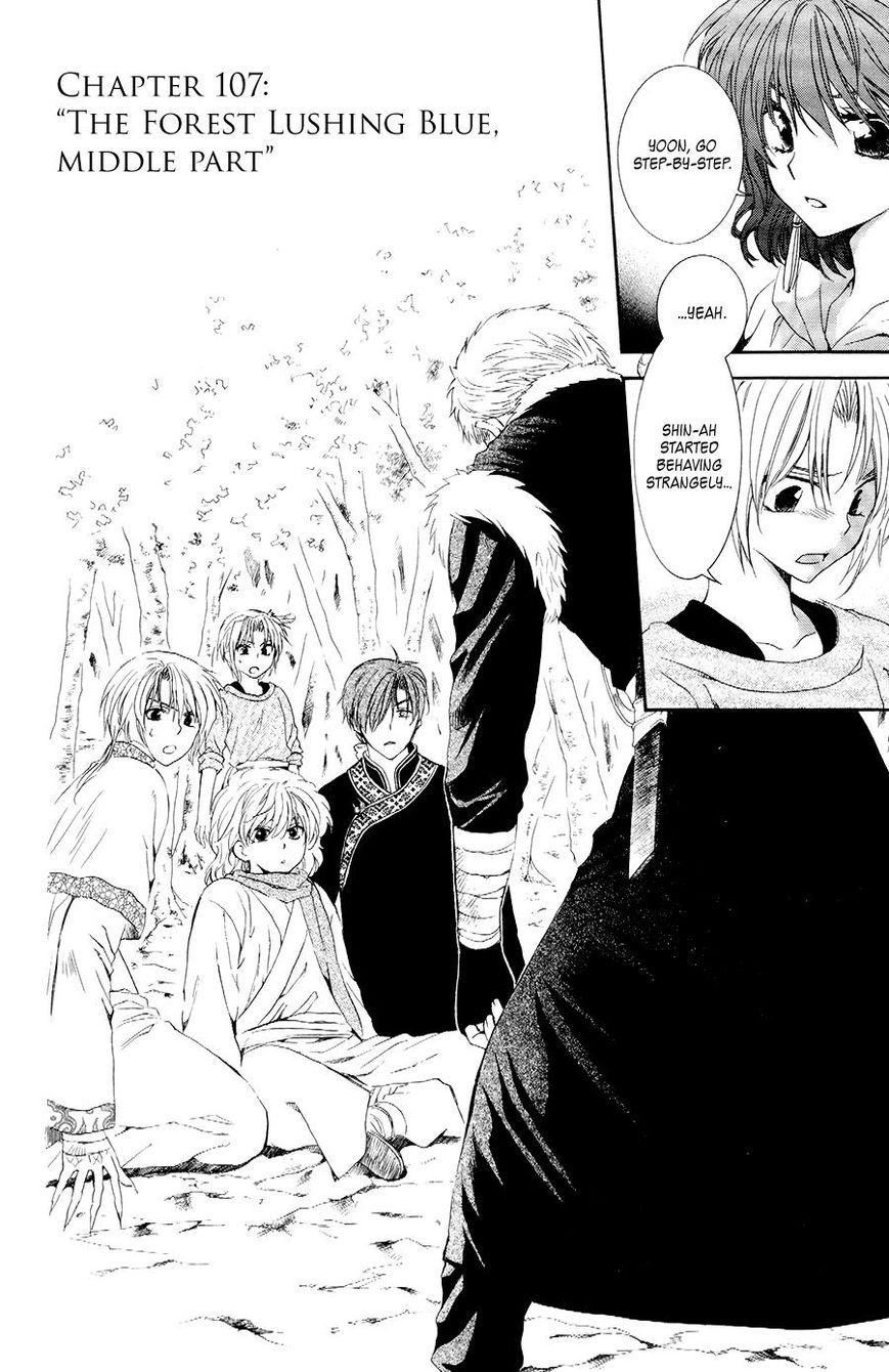 Akatsuki No Yona - Chapter 107 : The Forest Lushing Blue, Middle Part