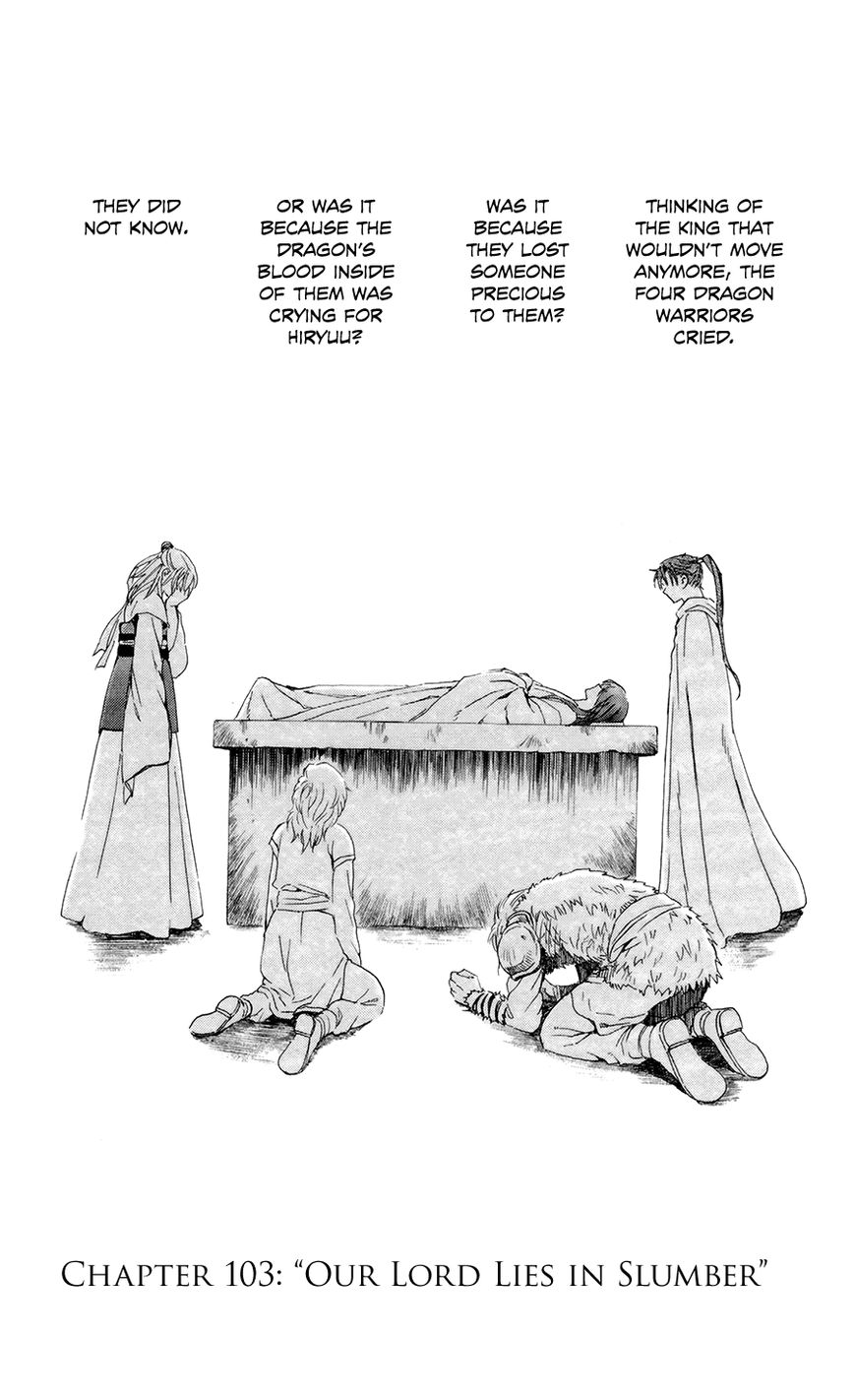 Akatsuki No Yona - Chapter 103 : Our Lord Lies In Slumber