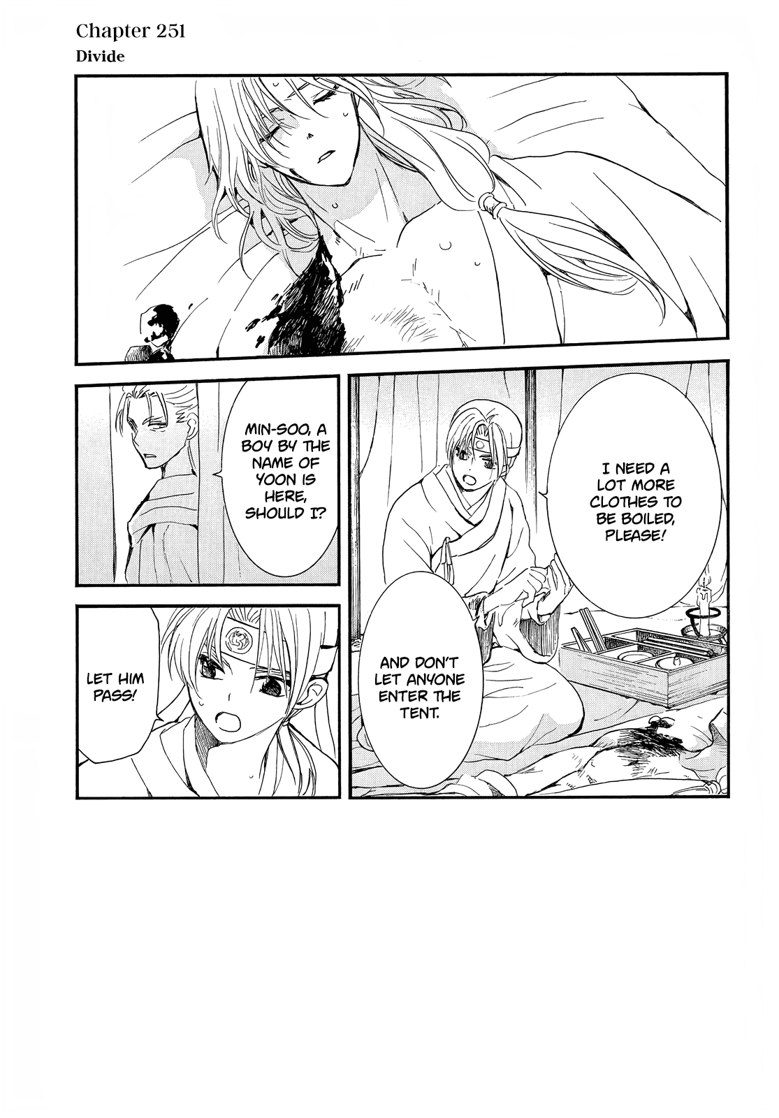 Akatsuki No Yona - Chapter 251: Divide