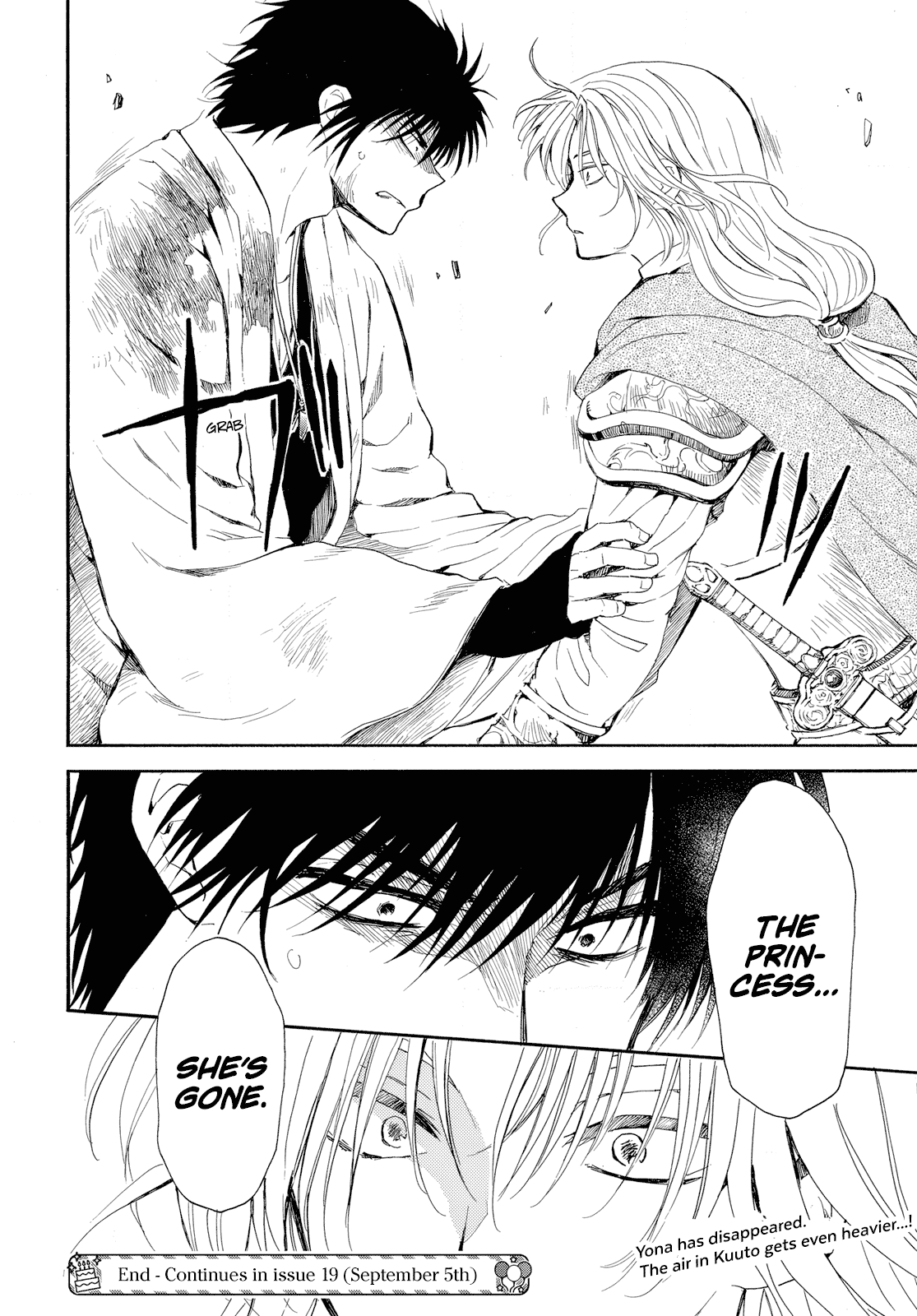 Akatsuki No Yona - Chapter 261: Darnkess Falls