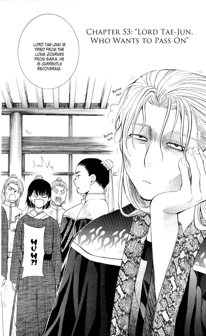 Akatsuki No Yona - Chapter 53 : Lord Tae-Jun, Who Wants To Pass On