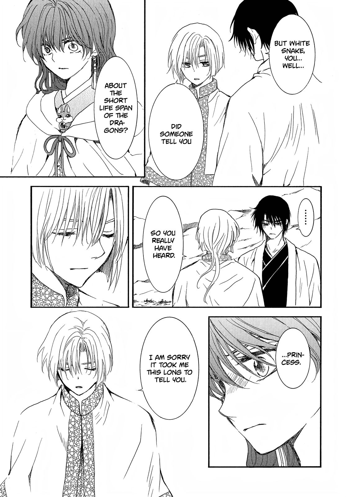 Akatsuki No Yona - Chapter 247: A Faint Light