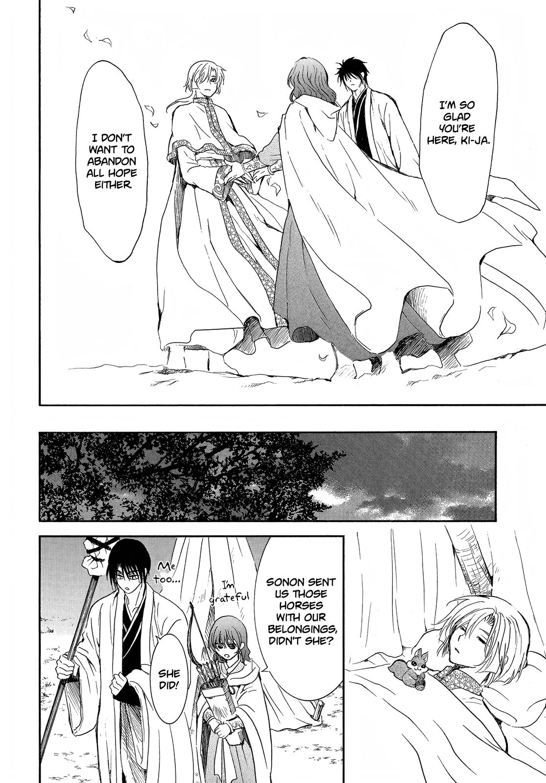 Akatsuki No Yona - Chapter 247: A Faint Light