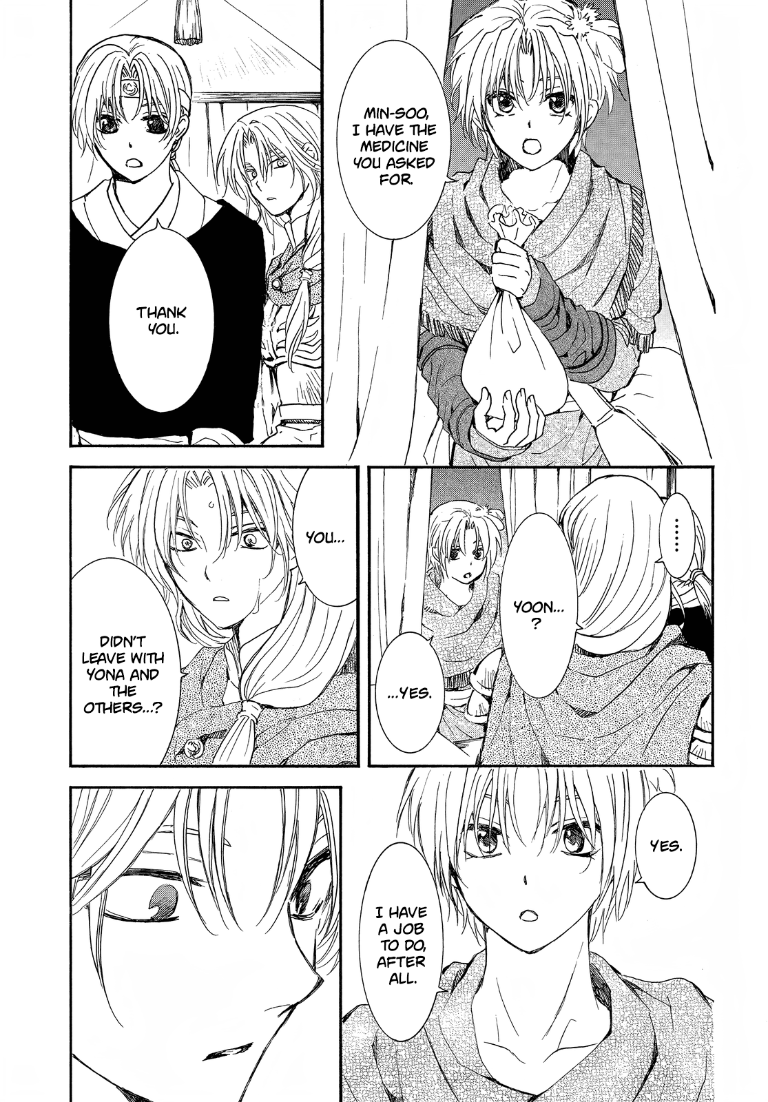 Akatsuki No Yona - Chapter 247: A Faint Light