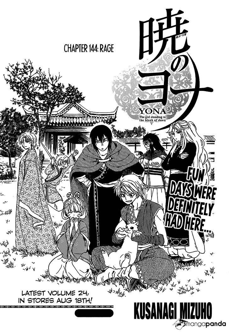 Akatsuki No Yona - Chapter 144