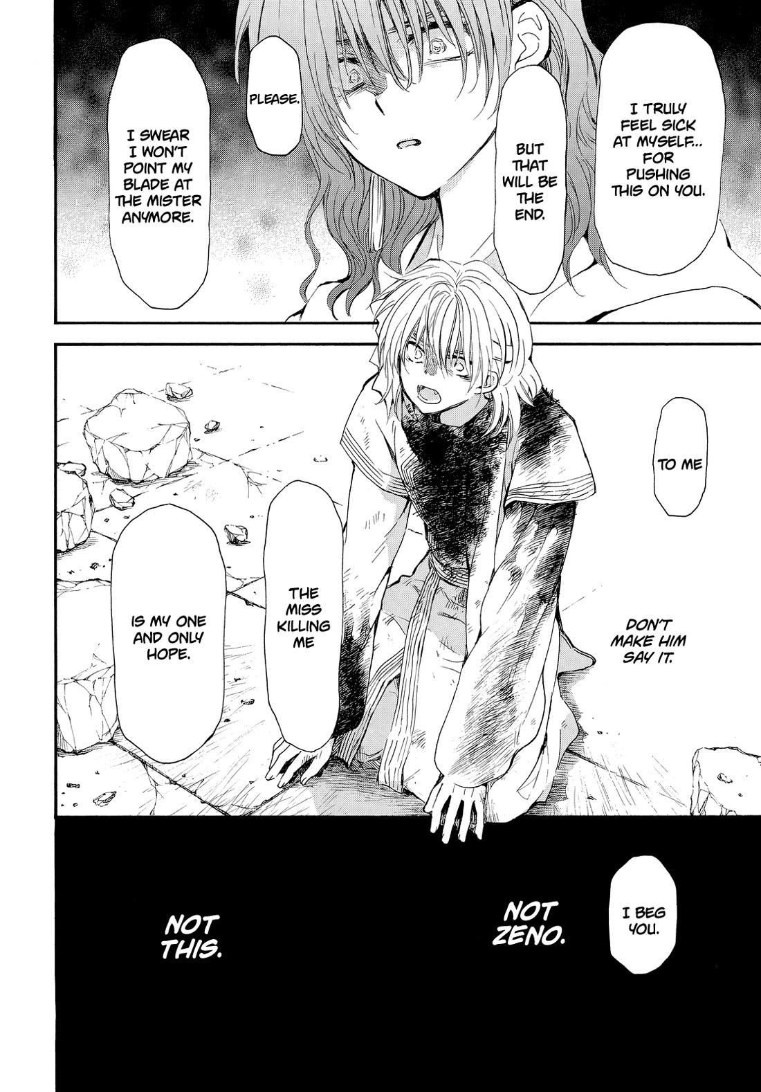 Akatsuki No Yona - Chapter 260: The Words I Didn't Want To Say