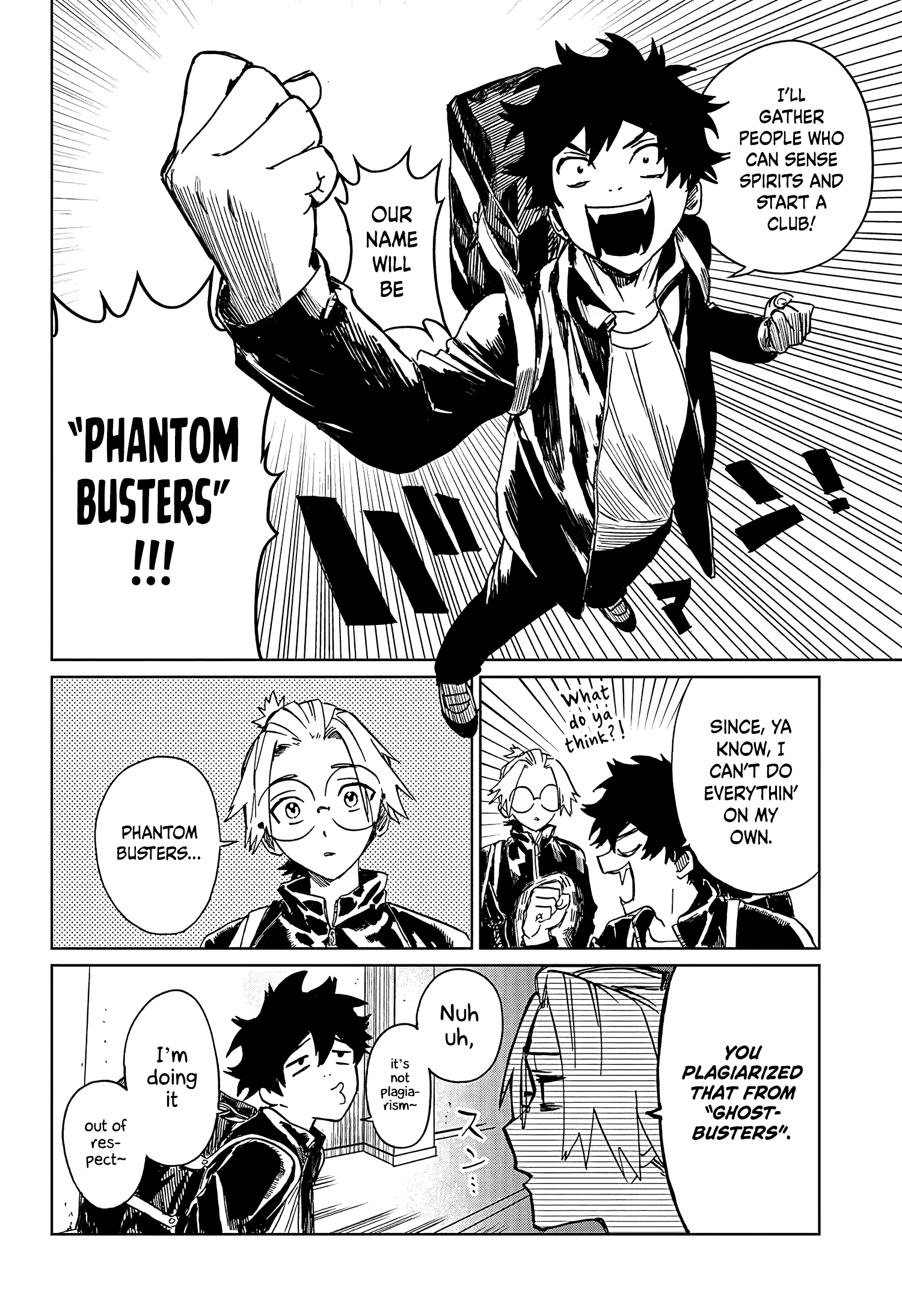 Phantom Busters - Vol.1 Chapter 1: Let's Start A Club!