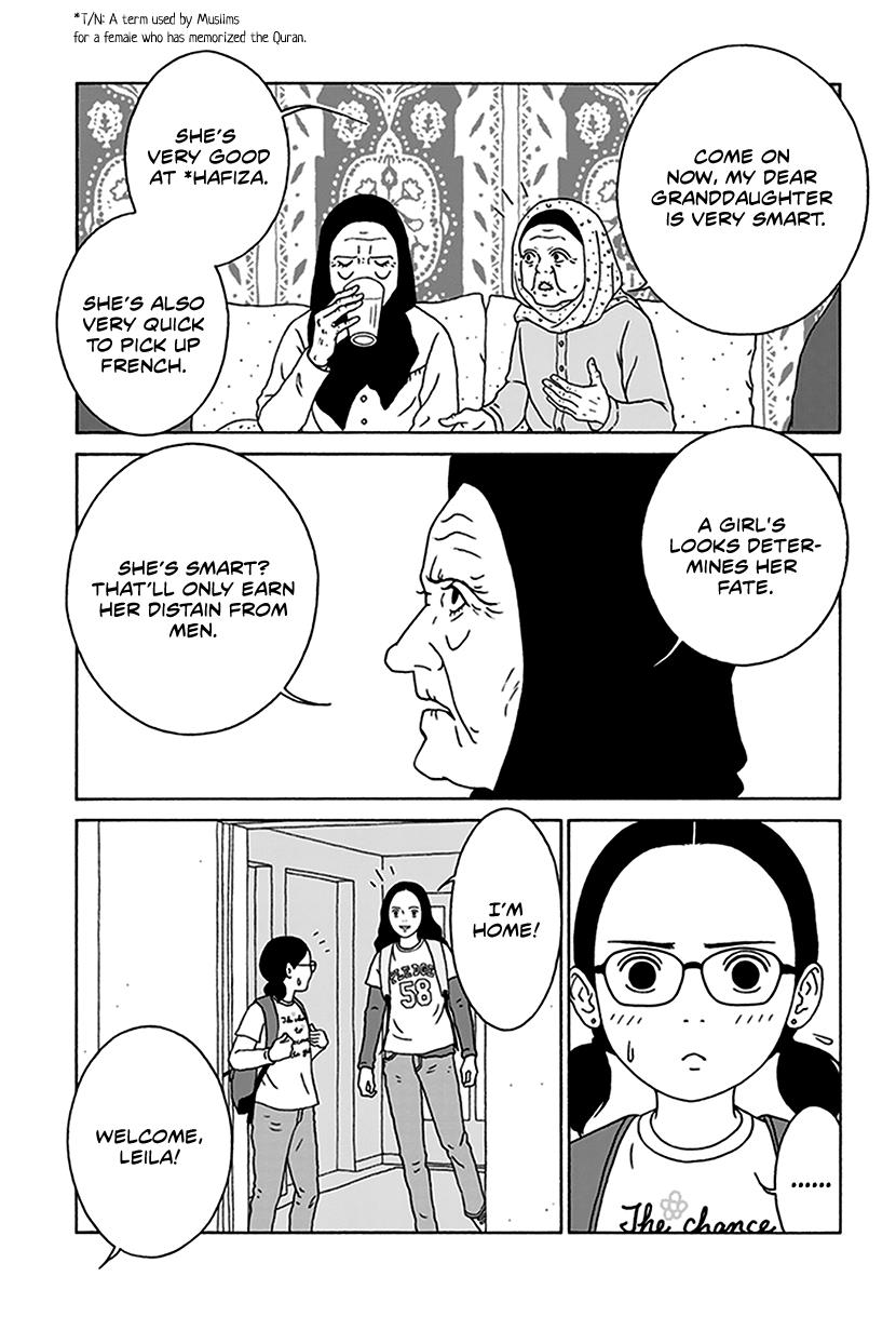 Onna No Ko Ga Iru Basho Wa - Vol.1 Chapter 2: Wearing A Frown, Wearing Glasses