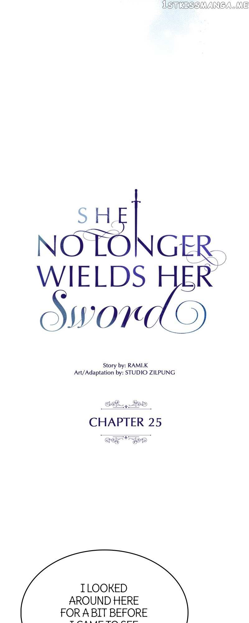 She No Longer Wields Her Sword - Chapter 25