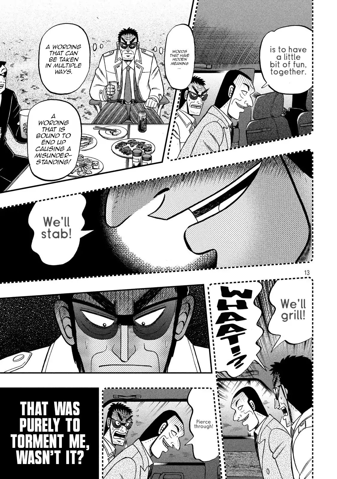 Kaiji Series - 6Th Part: Tobaku Datenroku Kaiji: 24Oku Dasshutsu Hen - Chapter 79: Sadism