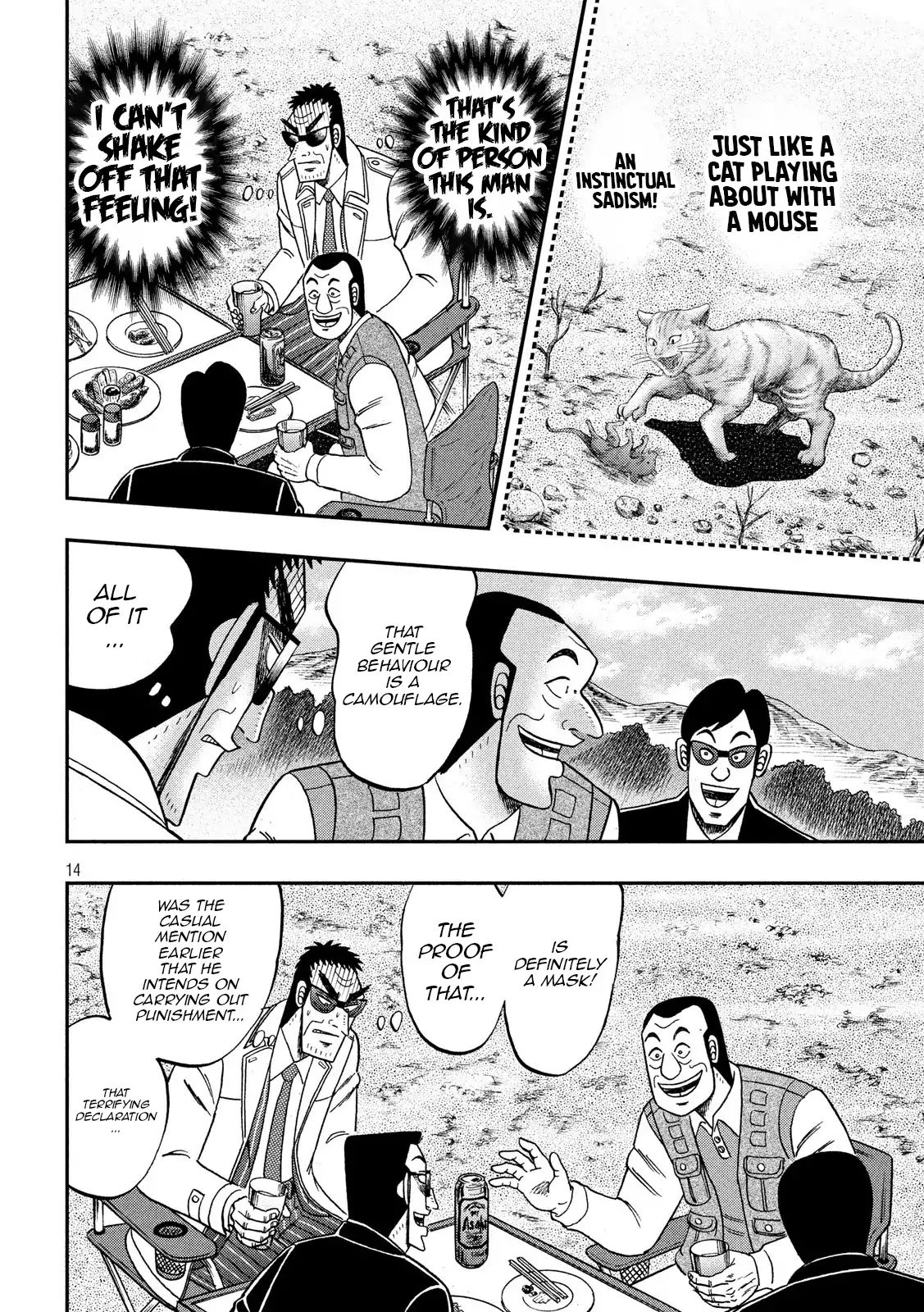 Kaiji Series - 6Th Part: Tobaku Datenroku Kaiji: 24Oku Dasshutsu Hen - Chapter 79: Sadism