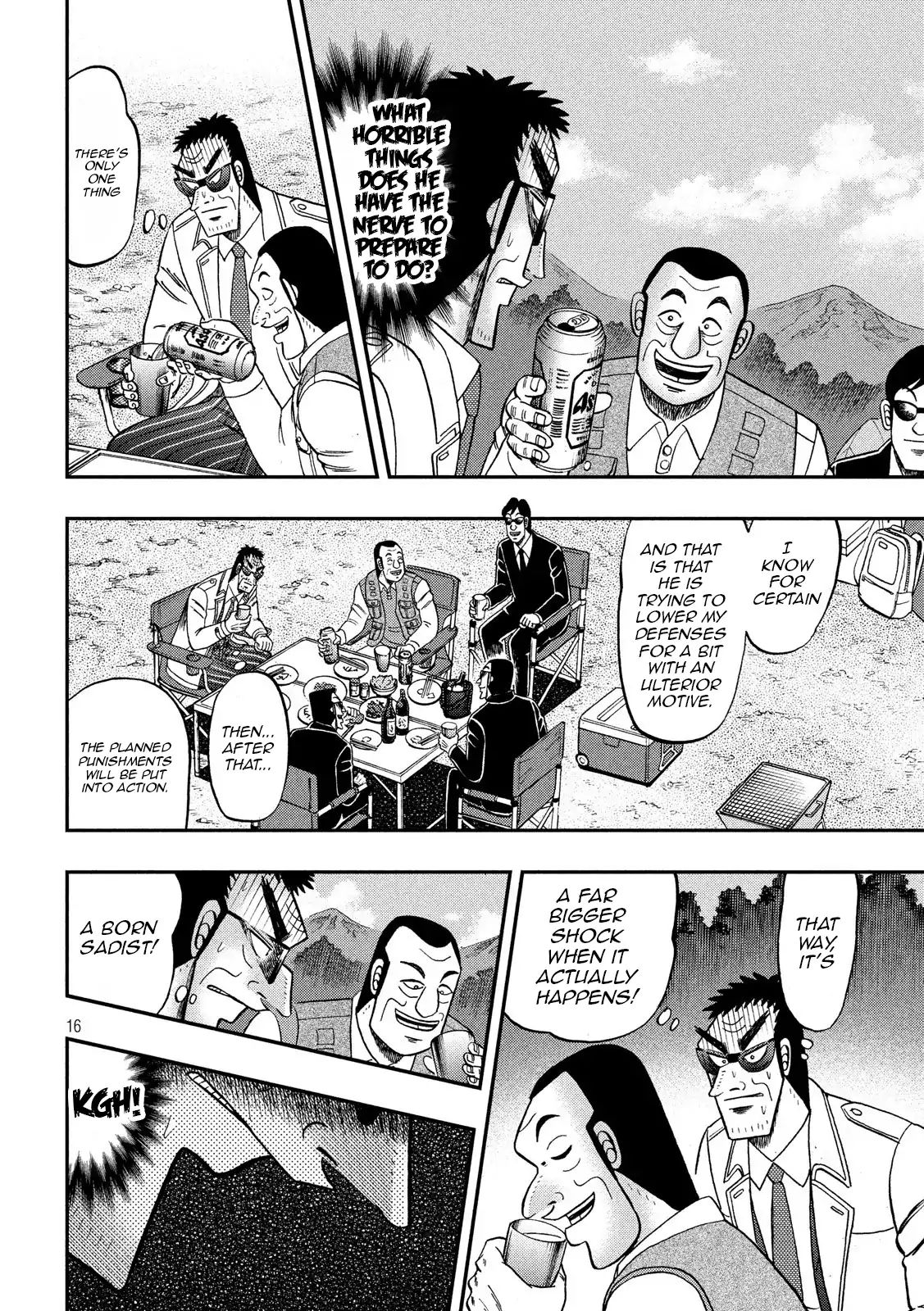 Kaiji Series - 6Th Part: Tobaku Datenroku Kaiji: 24Oku Dasshutsu Hen - Chapter 79: Sadism