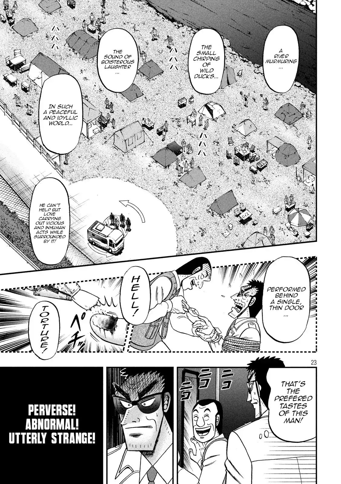 Kaiji Series - 6Th Part: Tobaku Datenroku Kaiji: 24Oku Dasshutsu Hen - Chapter 79: Sadism