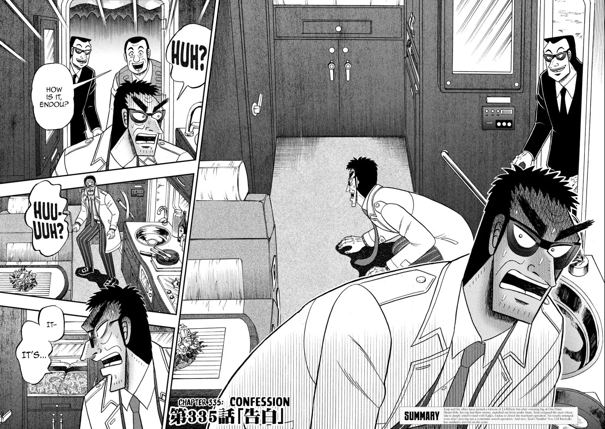 Kaiji Series - 6Th Part: Tobaku Datenroku Kaiji: 24Oku Dasshutsu Hen - Chapter 80: Confession