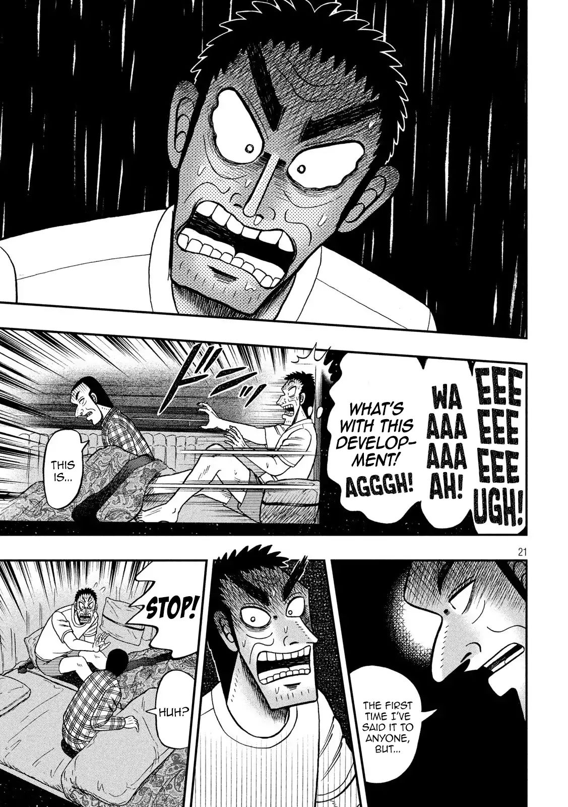 Kaiji Series - 6Th Part: Tobaku Datenroku Kaiji: 24Oku Dasshutsu Hen - Chapter 80: Confession