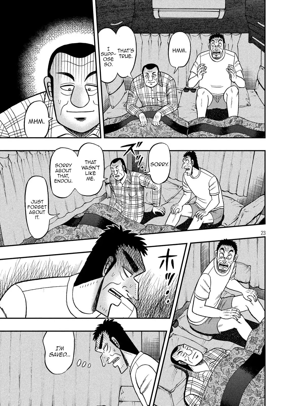 Kaiji Series - 6Th Part: Tobaku Datenroku Kaiji: 24Oku Dasshutsu Hen - Chapter 80: Confession