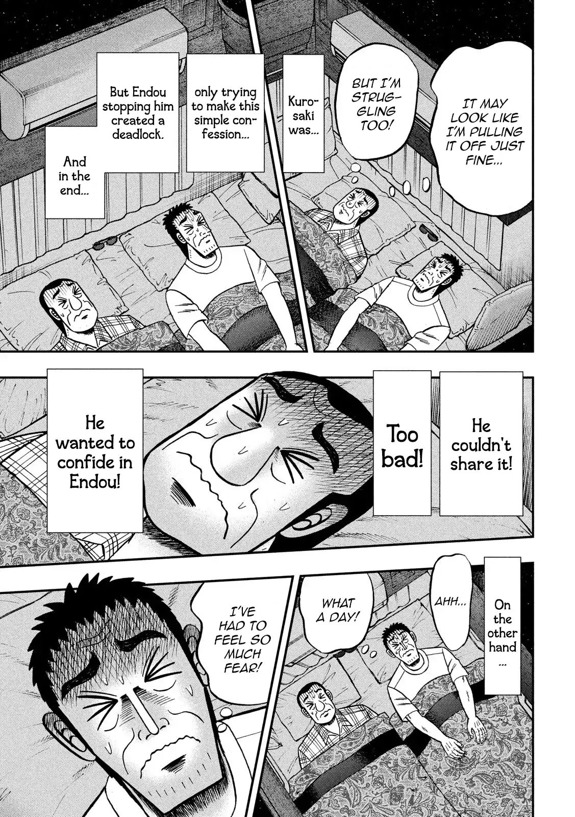 Kaiji Series - 6Th Part: Tobaku Datenroku Kaiji: 24Oku Dasshutsu Hen - Chapter 80: Confession