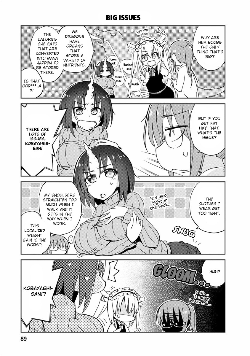 Kobayashi-San Chi No Maid Dragon Anthology - Vol.1 Chapter 10: Elma-San Gets Fat