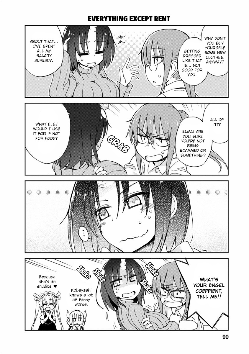 Kobayashi-San Chi No Maid Dragon Anthology - Vol.1 Chapter 10: Elma-San Gets Fat