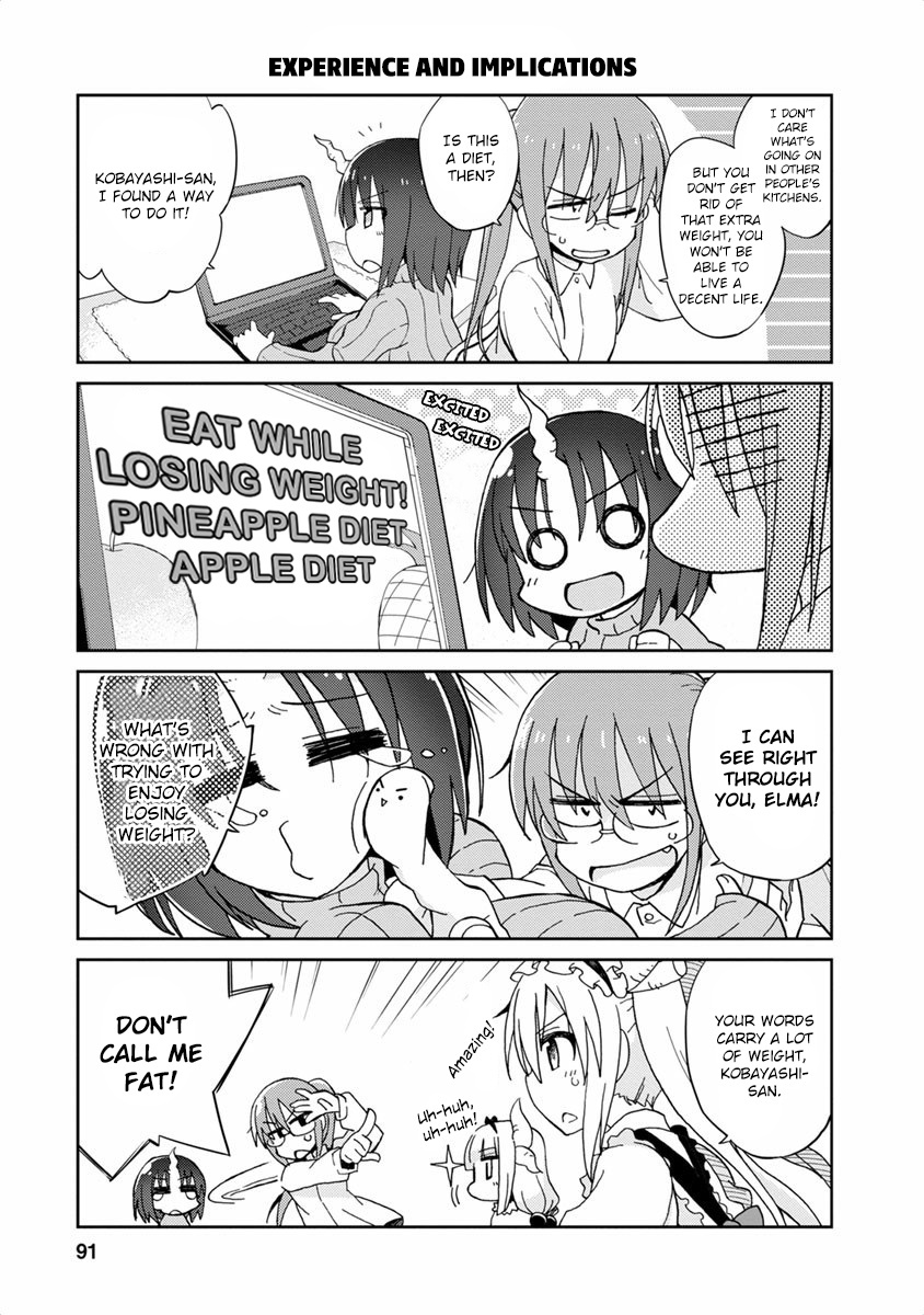 Kobayashi-San Chi No Maid Dragon Anthology - Vol.1 Chapter 10: Elma-San Gets Fat