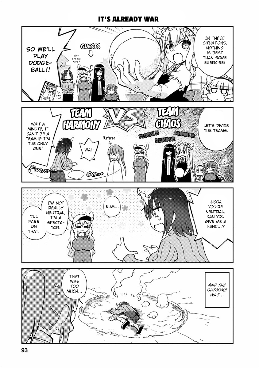 Kobayashi-San Chi No Maid Dragon Anthology - Vol.1 Chapter 10: Elma-San Gets Fat