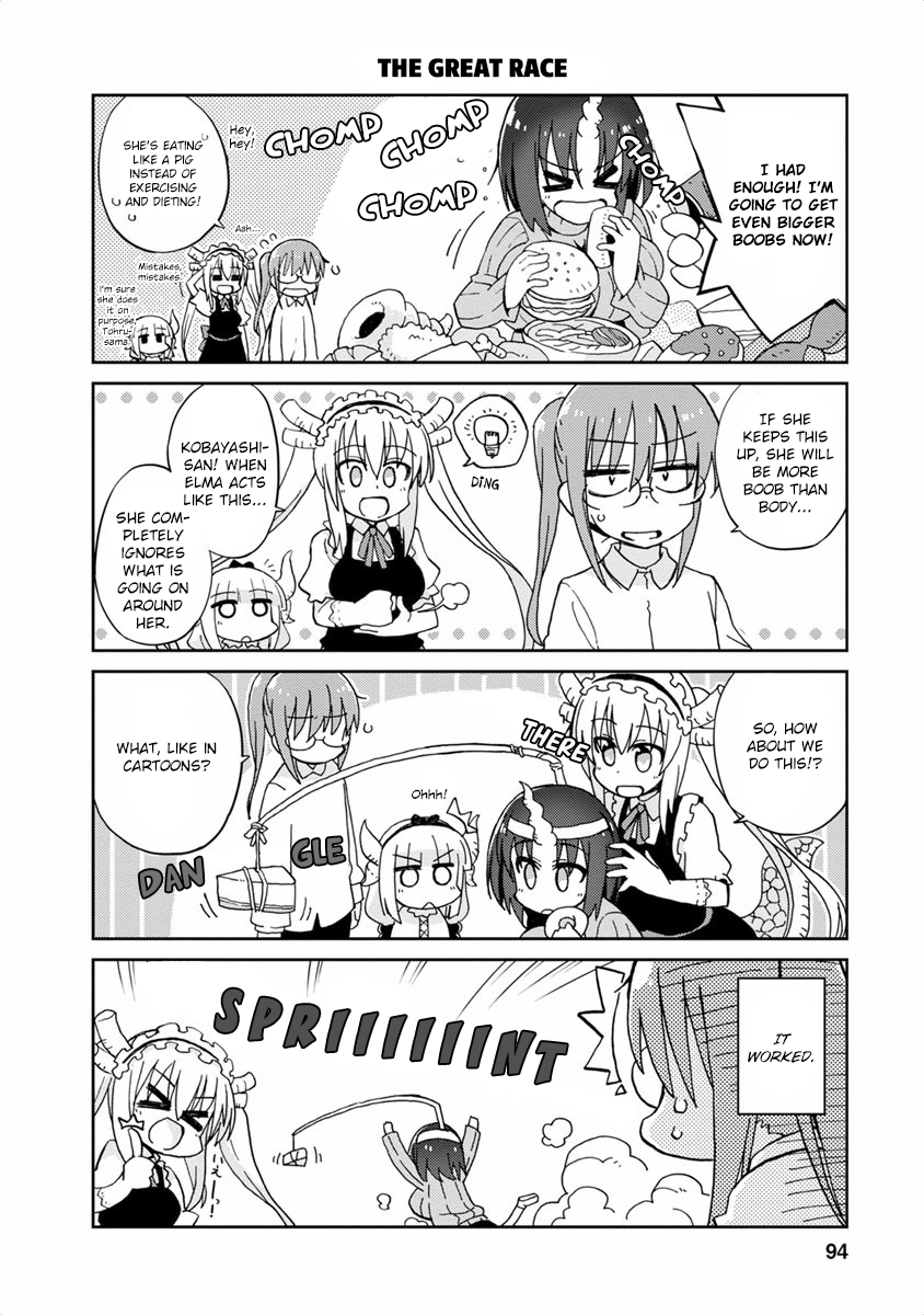 Kobayashi-San Chi No Maid Dragon Anthology - Vol.1 Chapter 10: Elma-San Gets Fat