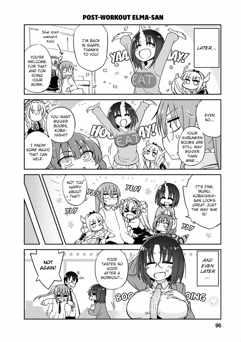 Kobayashi-San Chi No Maid Dragon Anthology - Vol.1 Chapter 10: Elma-San Gets Fat